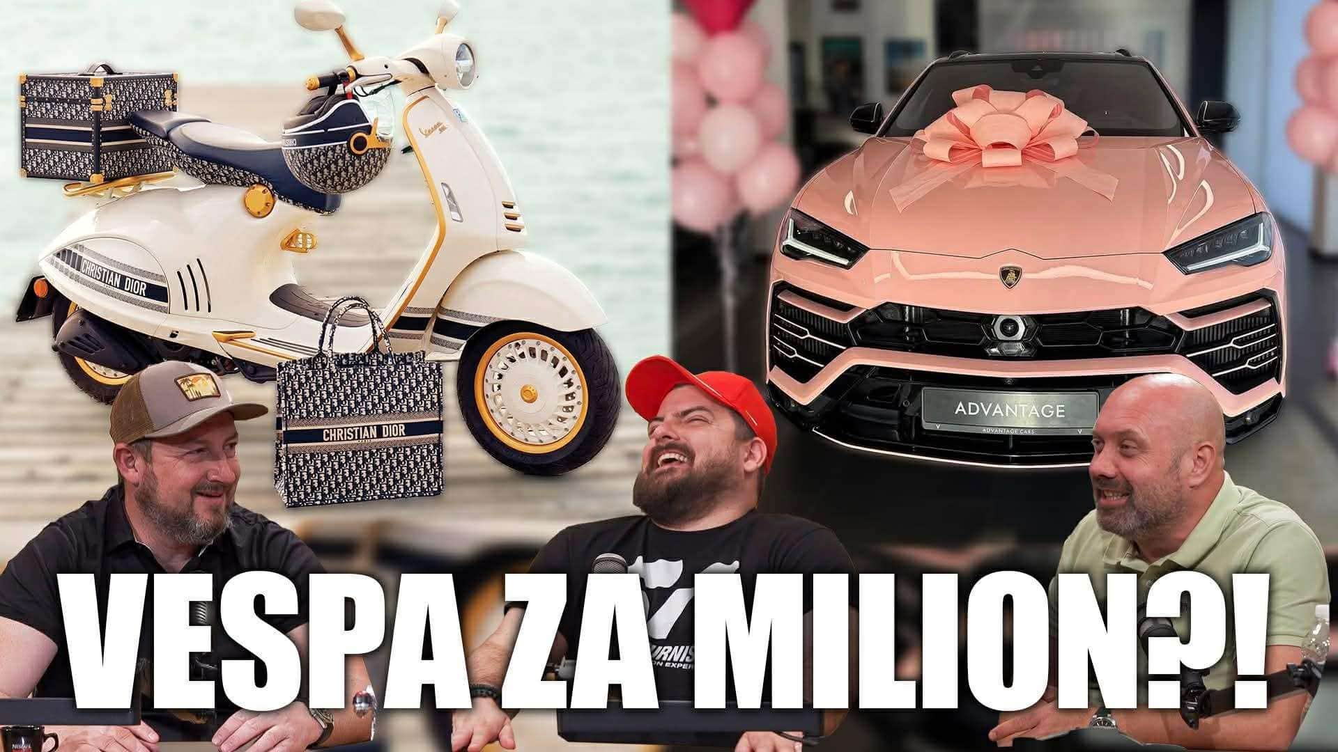 VRCHOL NEVKUSU, NEBO ČISTÝ STYL? | Růžové Lambo a Vespa za Milion | VYSOKÝ VOTÁČKY #2