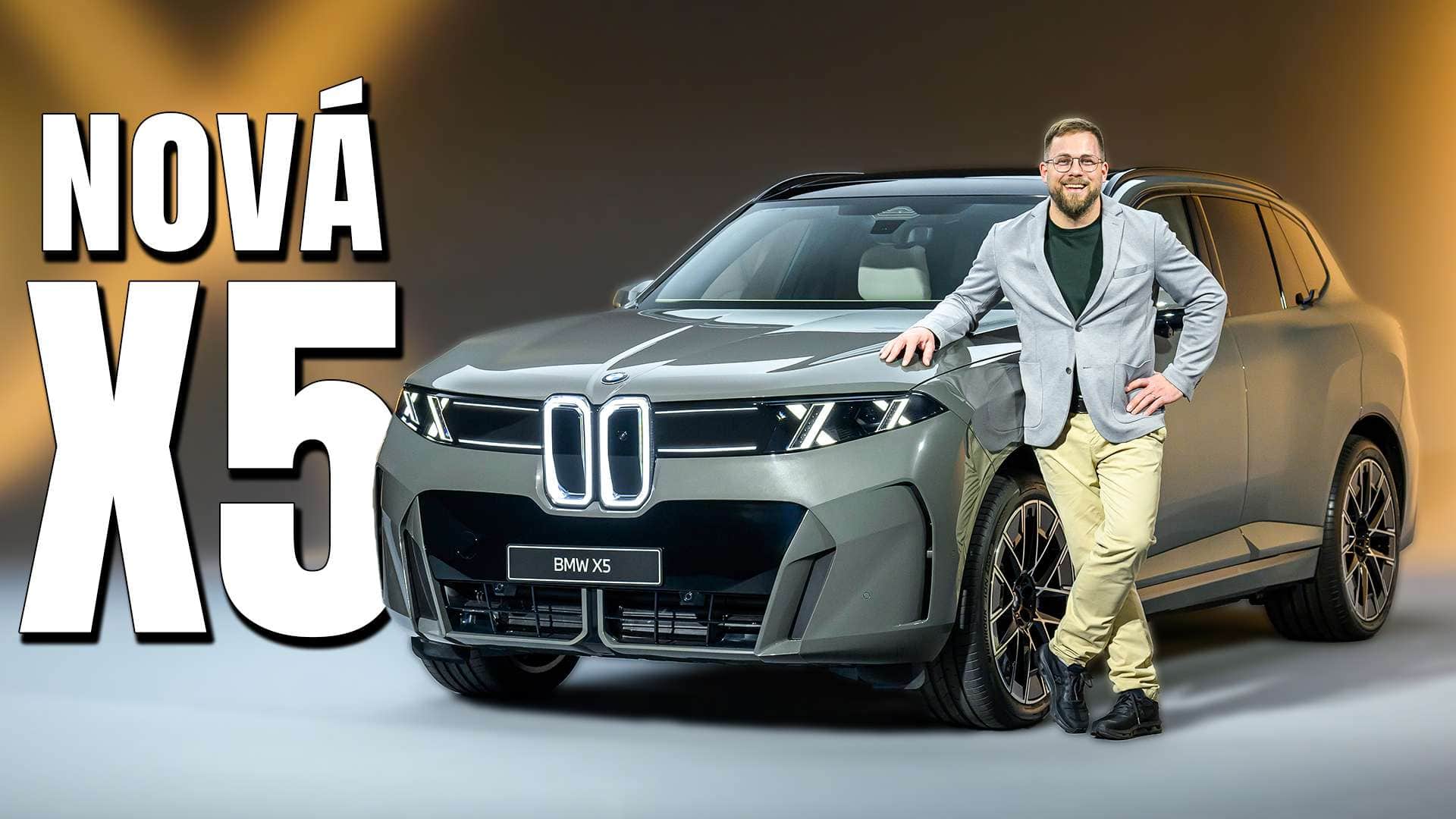 5 různých pohonů a luxusní interiér! | Nové BMW X5