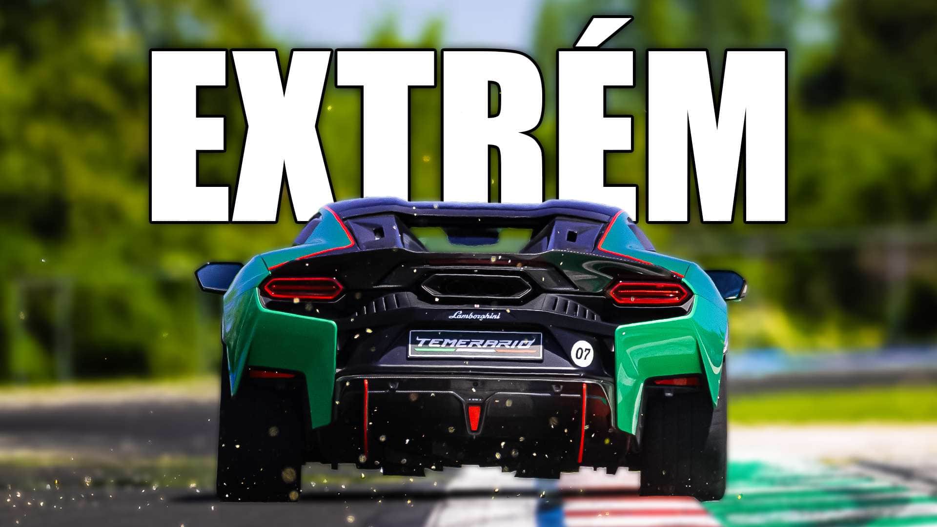 ŠÍLENÝCH 10 000 OTÁČEK | Lamborghini Temerario Miluje Závodní Okruh