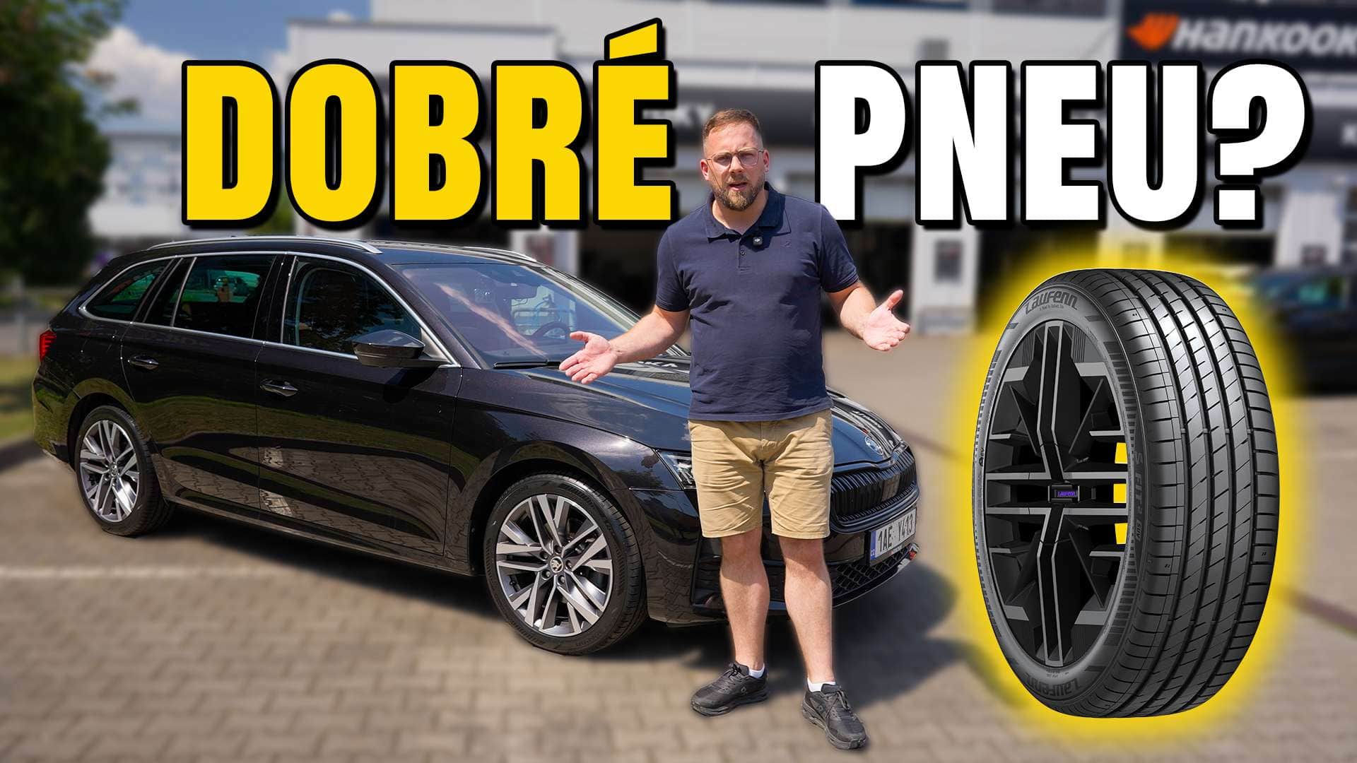 Co to je za gumy!? Na tom nyní jezdí nové Škody Octavia! | Laufenn A Brand by Hankook Tire