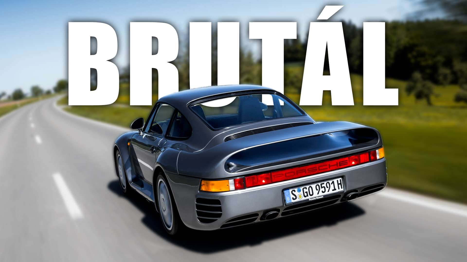 Nejsilnější automobilový zážitek mého života - Porsche 959 je naprostý MASAKR! | 4K