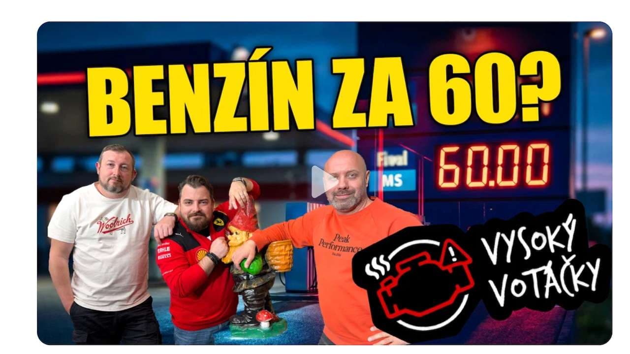 Bude benzín za 60Kč a je nová F1 jak závodní VIDEOHRA?