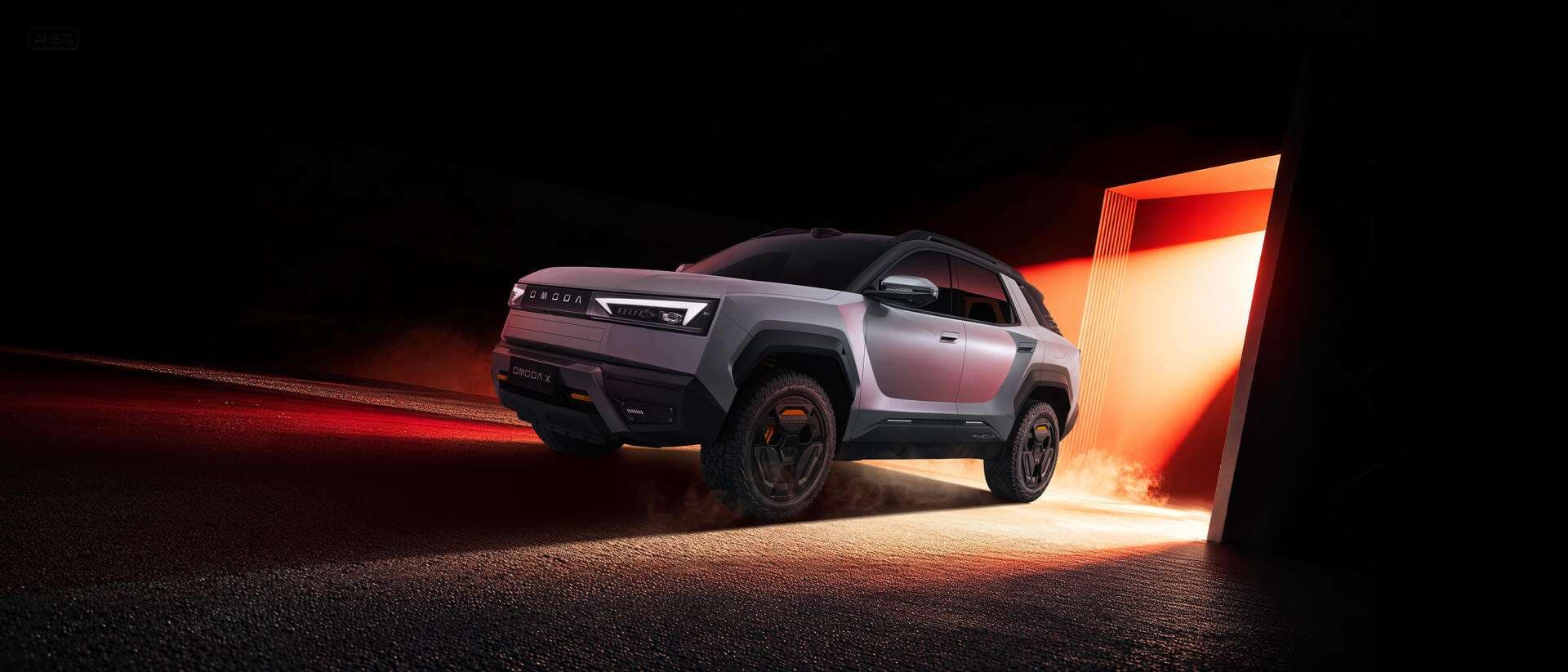 Omoda X s vizáží opravdového off-roadu
