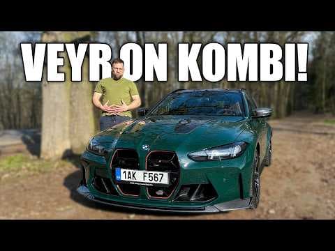 FOTR NA OKRUHU! BMW M3 CS Touring je pro závodní táty
